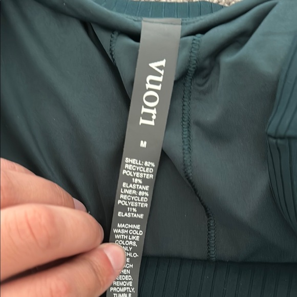 Vuori Green Ribbed Set! - Picture 5 of 6